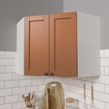 Imagem de Aéreo De Canto Oblíquo Arizona Cabecasa Madeiramadeira Branco Terracota