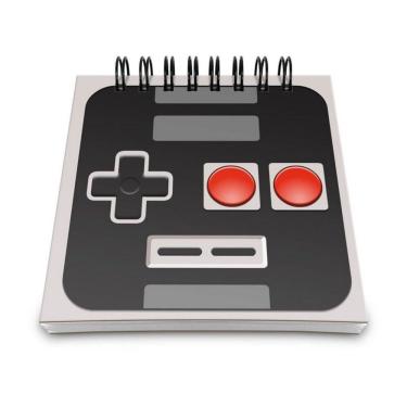 Imagem de Bloco De Anotações Joystick 8-bits