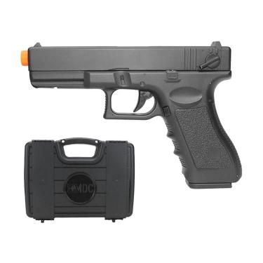 Imagem de Pistola De Airsoft Gk G18c Aeg + Case Nautika