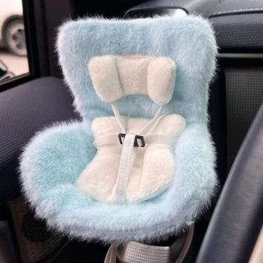Imagem de Assento de carro Doll NUJOLI La-bubu Car Air Vent Safety Seat 17 cm