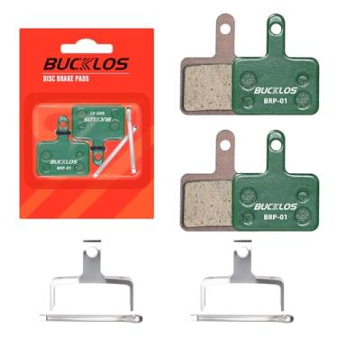 Imagem de BUCKLOS Pastilhas De Freio A Disco Para Bicicleta Trp Tektro Shimano Mt200 Deore Br-M575 M525 M515 T615 T675 M505 M495 M486 M485 M475, Freios Bicicleta, Mountain Bike/Bicicleta Elétrica/Estrada/Scoo