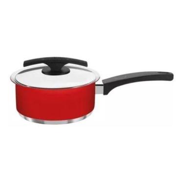 Imagem de Panela Aço Inox Tramontina Duo Color Fundo Triplo 16cm 1,43l - Napoles