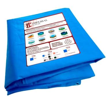 Imagem de Imperial Lonas, Lona Plástica Para Cobertura 10X6,5 Impermeável 300 Micras Cores:Azul