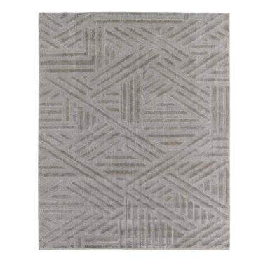 Imagem de Tapete Para Sala Realce Trama 51 Cinza 1,00x1,50m