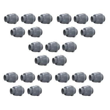 Imagem de Conector de conduíte líquido apertado, encaixe não metálico NPT reto de 1/2 polegada para cozinha doméstica, 25 peças