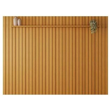 Imagem de Painel Para Tv 85 Pol You E Rack Bancada í poca Off/cinamomo Cor Creme