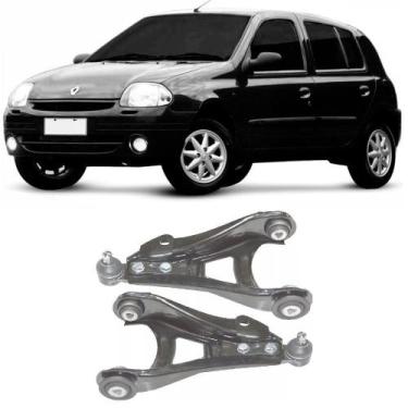 Imagem de Bandeja Renault Clio Dianteira (1998 Até 2010) Impacto - O Par - Impac