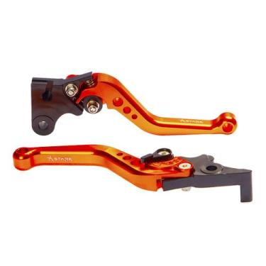 Imagem de Par Manete Esportivo Em Alumínio Anodizado Cb250f Twister Cg 150 - Sta