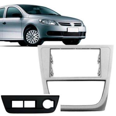 Imagem de Moldura painel multimidia 2din vw g5 gol saveiro voyage parati - FIAMO