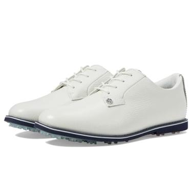 Imagem de GFORE Tênis feminino Gallivanter Pebble Leather Golf, Neve, 38