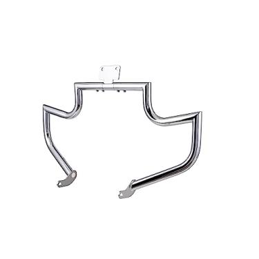 Imagem de Kinglemc Protetor De Motor Crash Bar Highway Para Yamaha V-Star 400 650 Xvs650 Custom (Prata)