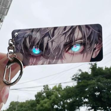 Imagem de Chaveiro De Anime Satoru Gojo, Mangá Japonês Jujustu, Chaveiro Kaiesen