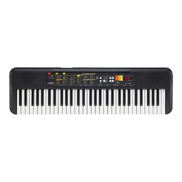 Imagem de Yamaha PSR-F52 - Teclado digital portátil e compacto com 61 teclas, 144 vozes de instrumentos e 158 estilos de acompanhamento, preto