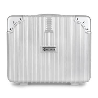 Imagem de Frasqueira 15 Polegadas Policarbonato ABS Noruega Maloa Prata