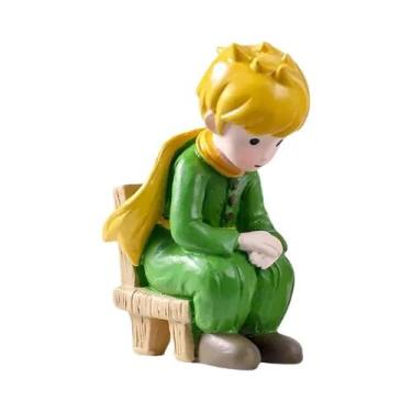 Imagem de Pequeno Príncipe Raposa Artesanato Em Resina Modelo De Desenho Animado