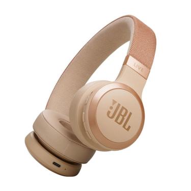 Imagem de Fone de Ouvido Bluetooth JBL Live 670 com cancelamento de ruído Bege