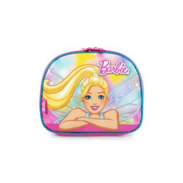 Imagem de Lancheira Escolar Feminina Barbie Premium Rosa - Bagaggio, U