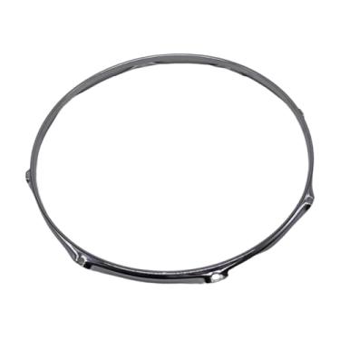 Imagem de Colaxi Aro de percussão para tambor, peça de manutenção, aro de bateria, decorativo para tocar, praticar, melhorar o som, reparar, Diâmetro 40.6 Cm