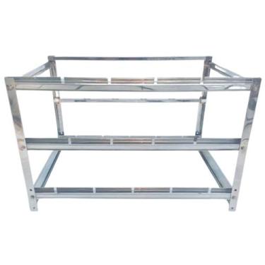 Imagem de Suporte de Inox 430 para Churrasqueira 40x46X50 - WRSTEEL