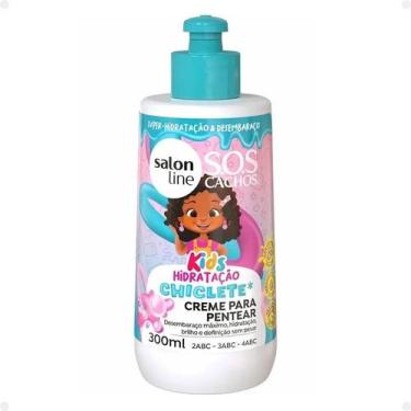 Imagem de Creme para Pentear infantil - Chiclete SOS Cachos Kids 300ml - SALON L