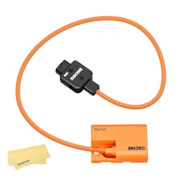 Imagem de ZGCINE D-Tap TO LPE6 Cabo de bateria fictício para Canon EOS R5, R6, R7, R, 5D II/III/IV, 6D, 6D II, 7D, 7D II, 60D, 60DA, 70D, 80D, 90D, XC15, 5DS, 5DS, 5DS,-60cm/1,97ft