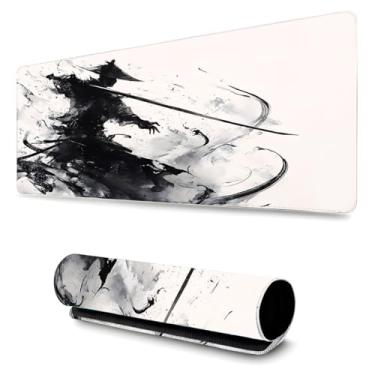 Imagem de Mouse Pad Gamer Profissional Confortável Antiderrapante Escritório e Games 90x40 - Samurai Espada