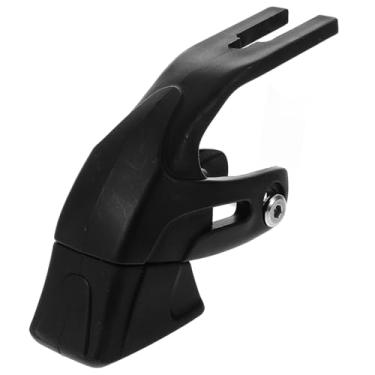 Imagem de Yardwe Rolha de skate portátil, freios de patins, bloco de plástico resistente ao desgaste, acessório de pastilha de freio