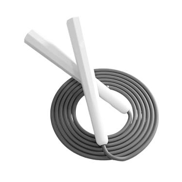 Imagem de pritingyoga Jump Rope Workout 299.7 cm Comprimento da corda de pular profissional e pegadas confortáveis, cordas de pular pesadas adultos fitness mulheres homens, exercícios de treinamento de