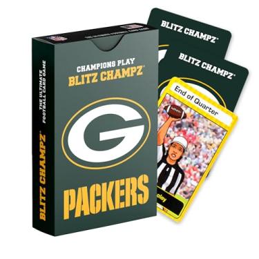 Imagem de Blitz Champz | Football Card Game (Ages 7+) | Fun Family Game | Party Game | Gifts for Football Fans | Card Game for Kids | Card Game for Adults (Green Bay Packers)