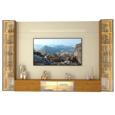 Imagem de Painel Estante Home Suspenso Gelius Luminare Reflecta com LED 2 torres