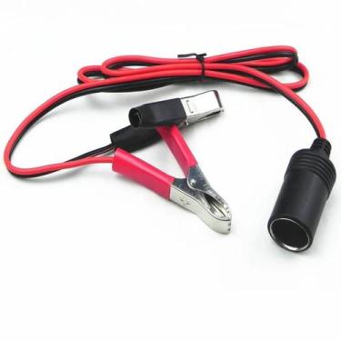Imagem de Adaptador De Energia 12V Para Carro E Barco Com Conector De Clipe Para