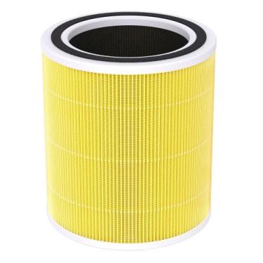Imagem de Purificador de ar Purivortex AC400 Pet Care HEPA Filtro amarelo