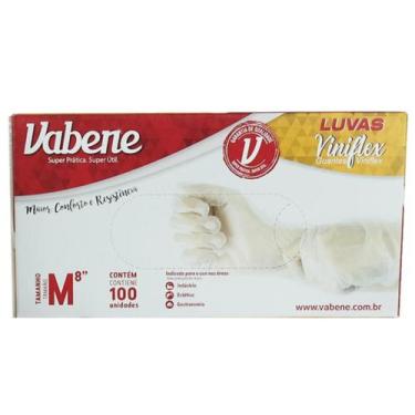 Imagem de Luva Vinilflex sem Pó com 100 unidades Vabene