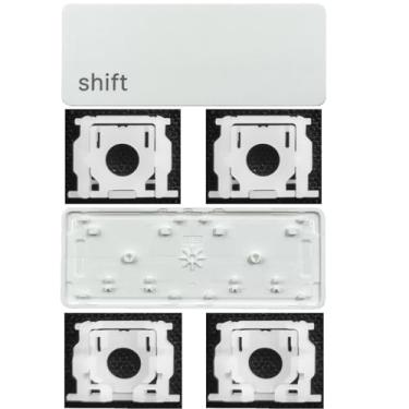 Imagem de GRMTRV Dobradiça individual de substituição para teclado Magic A2438 A2439 A2449 A2450 A3118 A3203 2021-2024 ano (turno esquerdo)