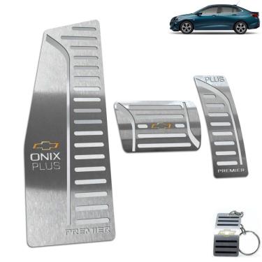 Imagem de Descanso + Pedaleira Automático Onix Plus Premier 2020 Prata