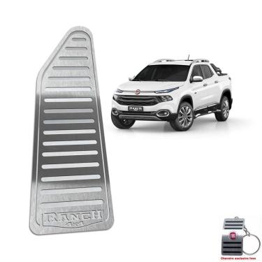Imagem de Descanso de Pé Fiat Toro Ranch 2016 A 2021 Aço Inox Prata