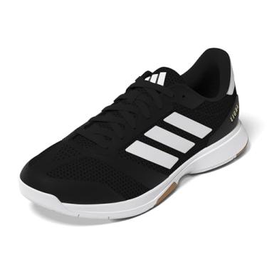 Imagem de adidas Tênis masculino Ligra 8 Indoor, Preto/branco/branco, 47