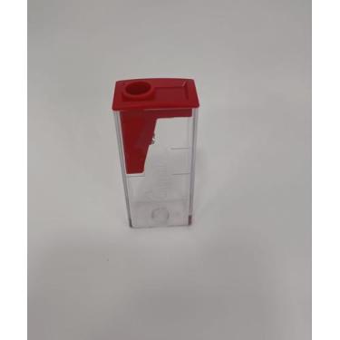 Imagem de Apontador faber castell c/deposito, Vermelho