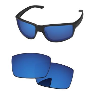 Imagem de PapaViva Lentes de reposição para óculos de sol Oakley Gibston OO9449 Deep Water Pro+ antirreflexo polarizado