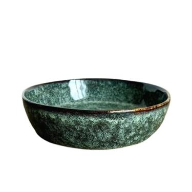 Imagem de URGDWEKJY Tigela de salada de cerâmica em formato especial tigela de legumes doméstica tigela de salada de ramen chinês tigela de frutas