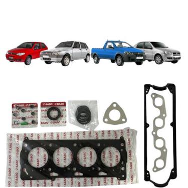 Imagem de Jogo Junta Motor Superior Sabó Strada Ce Rst Fire 1.3 L8V 2002 A 2005,