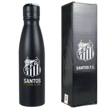 Imagem de Garrafa Redonda Alumínio 600Ml - Santos