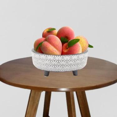 Imagem de Caixa 5 Pêssegos Permanentes para Arranjos de Frutas Artificiais Menos