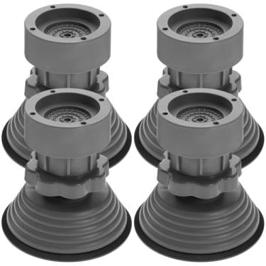 Imagem de Mikikit 4 peças de almofada de elevação flexível para máquina de lavar e secar roupa multifuncional