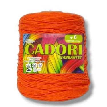 Imagem de Barbante Cadori 4/6 Cor Laranja 723 - Rolo 610m