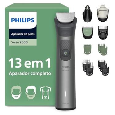 Imagem de PHILIPS Aparador premium multigroom 13 em 1 para Rosto, Cabelo e Corpo - MG7922/15