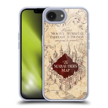 Imagem de Head Case Designs Capa de gel oficialmente licenciada por Harry Potter O Mapa do Maroto, Prisioneiro de Azkaban II [proteção de grau militar] compatível com Apple iPhone 16e e compatível com MagSafe