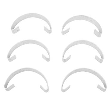 Imagem de Pssopp Fivela da Porta da Gaiola da Galinha do Metal de 100 Pces, Trava da Porta do Galinheiro Snap na Braçadeira Destacável do Conector para Gaiolas do Animal de Estimação do Cão do