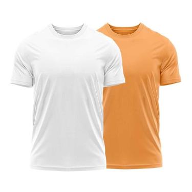 Imagem de Kit 2 Camisetas Dry Uv Masculina Blusa Camisa Basica-Masculino