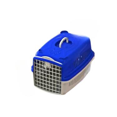 Imagem de Caixas De Transporte Para Animais De EstimaçãO - Adequadas Para Cachorros E Gatinhos, Bem Como Para CãEs E Gatos Adultos(AZUL,Nº2 até 10kg)